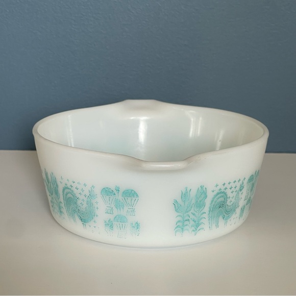 Vintage Pyrex Casserole Dish Amish Butterprint‎ Pattern 472 - Picture 3 of 10